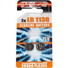 Lr1130 batteri Maxell Batteri LR1130 Alkalin 1,5v 2 st