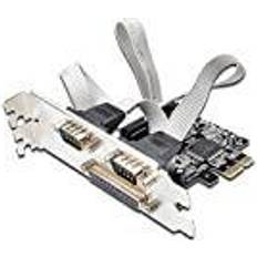 PCIe x1 Schede di Controllo Ewent PCIe Combo 2+1 Porte Seriali E Paralle