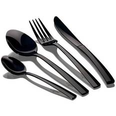 Berlinger Haus Cutlery set 24 pcs, Mirror, Black Cookware Set with lid
