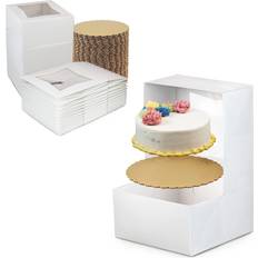 Pan sets [25 Sets] 6x6x3 Circle Cake Pan