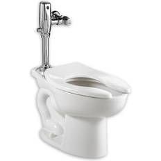 American Standard Water Toilets American Standard Madera 1.6 gpf ADA Toilet with Selectronic Exposed Battery Flush Valve System, 3043660.020