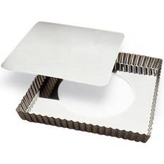 Pie dish Gobel Tinned-Steel Square Tart Pie Dish