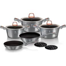 Töpfe & Pfannen Berlinger Haus 10-Piece Kitchen Moonlight Collection Set mit Klappe