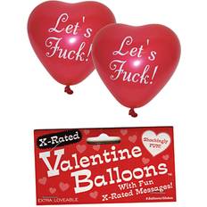 Valentijnsdag Latex ballonnen Latex Balloons X-Rated Valentine Heart 8pcs