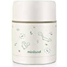 Groen Baby thermos Miniland Thermobox natuurlijke voeding thermosfles groen 600 ml Beige