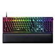 Clicky switch Razer Huntsman V2 Optical Gaming Keyboard With Near-zero Input Latency Doubleshot PBT Keycaps Sound Dampening Foam Clicky Purple Switch Spanish Layout