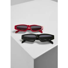 Urban Classics Lefkada 2-Pack black/black+red/black one