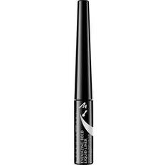 Manhattan Eyemazing Bold Liquid Liner, vattentät svart flytande eyeliner med bollformad spets för särskilt enkel applicering, färg svart 001, 1 x 3 ml