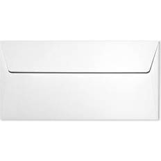 Clairefontaine 5435C Un Paquet de 20 Enveloppes Pollen Format DL (11x22cm) 120 g Enveloppes Auto-Adhésives Blanc