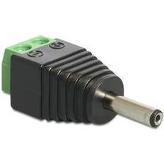 Terminal block adapter DeLock Adapter DC 1.3 male > Terminal 2 pin Lyd