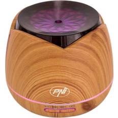 Wood Grain Aroma Diffuser 400 ml luftfuktare ultraljud automatisk avstängning i vattenlöst skick doftlampa atomisering elektrisk diffusor med 7 färger LED eteriska oljor luftfyr