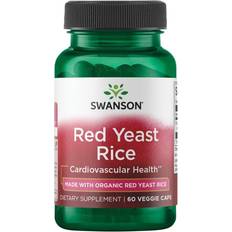 Red yeast Swanson Ultra Red Yeast Rice Made with Organic 600 mg 60 pcs