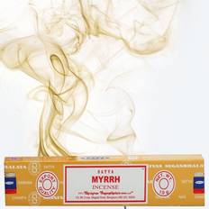 Sai Baba Nag Champa Myrrh Myrrh 180 gr (12 Boxes of 15 g Each)