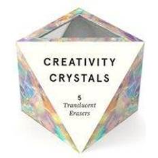 Chronicle Books Creativity Crystals: 5 Translucent Erasers