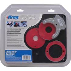 Table router Kreg Precision Router Table Insert Plate with Level-Loc Rings (Predrilled Triton)