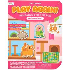 Ooly Ooly Klistermärken Återanvändbara 30 st. Pet Play Land One Size Ooly Klistermärken