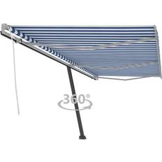 vidaXL fritstående markise 600x350 manuel betjening 600x350cm