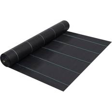 vidaXL Ukrudtsdug 2x150 m PP Mat Sort