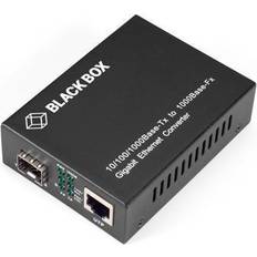 Black Box LGC210A-R2 Pure Networking RJ45 to SFP Gigabit Ethernet Media Converter LGC210A-R2