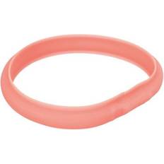 Trixie USB Light Headband for Dogs, Coral, Silicone, L–XL: