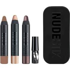 Sans Sulfates Boîtes cadeau et Ensembles Nudestix Bright Nude Eyes 3PC Mini Kit