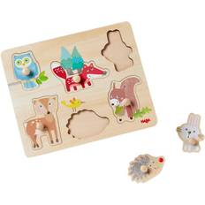 Steckpuzzles Haba Greifpuzzle Waldtiere