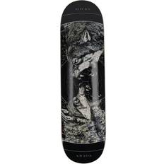 Sovrn Skateboard Bräda Geri & Freki (Svart) Svart/Vit/Grå 8.25"