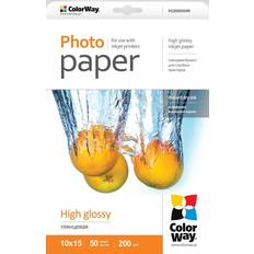 Glossy photo paper Colorway Photo Paper Glossy 50Pcs 10X15