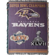 NFL Northwest Baltimore Ravens Unisex-Adult Blankets Blue