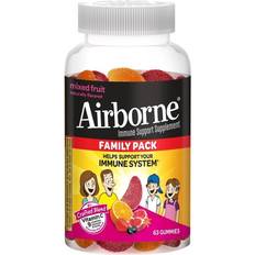 Vitamins & Supplements Airborne Immune Support Vitamin C Gummies, Fruit Family