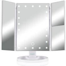 Förstorande Sminkspeglar Beper P302VIS050 sminkspegel med LED-belysning