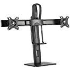 Accesorios de TV Aisens Soporte De Mesa Pro Contrapeso Giratorio E Inclinable 2 Monitores 17"-27"