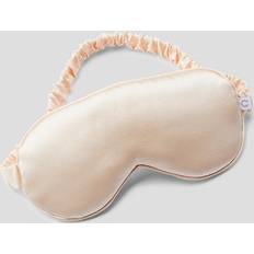 Casper Silk Eye Mask In Peach Peach