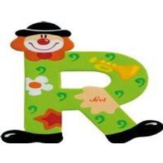 Lettere Sevi Wooden letter R, Clown 81754