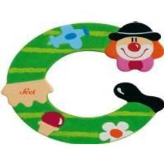 Wooden Letter C, Clown 81739