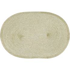 4LIVING Oval Bordstablett Guld