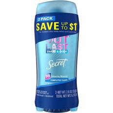 Procter & Gamble Outlast Invisible Solid Antiperspirant Deodorant for Women Completely Clean - 2.6oz/2 Pack