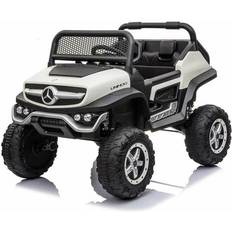 Mercedes electric ride on kids Injusa Children's Electric Car Mercedes Unimog Mini Black 12 V
