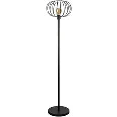 Edm Black Floor Lamp 150cm