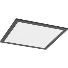 Lindby Nelios 4000K 40x40 Black Ceiling Flush Light