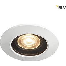 SLV Varu Black/White Väggarmatur ∅ 10cm