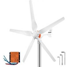 Gasolina Generadores VEVOR Wind Turbine Generator 12V/AC 500W with MPPT Controller 5 Blades Auto Adjust Windward Direction