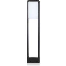 Illuminazioni a Palo V-TAC Paletto LED 10W Chip Samsung Corpo Nero 3000K IP65 Palo di protezione