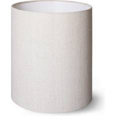 HKliving Iluminaciones HKliving Pantalla De Lámpara Cylinder Ø30 cm Natural Linen Persiana