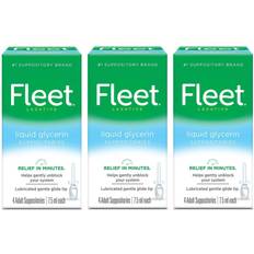 Medicines Fleet Liquid Glycerin Suppositories 3 Pack 4