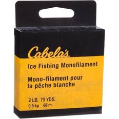 Fishing Lines Cabela's Ice Fishing Monofilament Line Smoke 8 lb