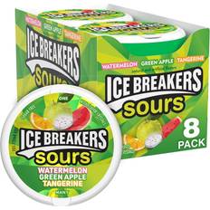 Food & Drinks ICE BREAKERS Sours Green Apple, Tangerine Watermelon Sugar