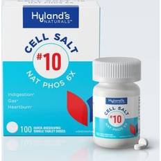 Salt tablets Natural Relief of Joint Pain, Gas, and Indigestion, Hyland's Naturals #10 Cell Salt Natrum Phosphoricum 6X Tablets, Count