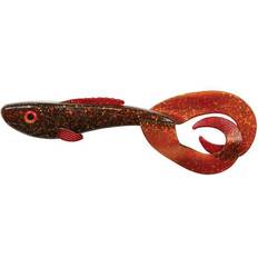 Abu Garcia Appâts de Pêche Abu Garcia Leurre Souple Beast Twin Tail Coloris Lava Motoroil, Long. 21cm