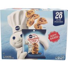 Kosher Confectionery & Cookies Pillsbury Soft Baked Mini Chocolate Chip Cookies 1.5oz 28pcs